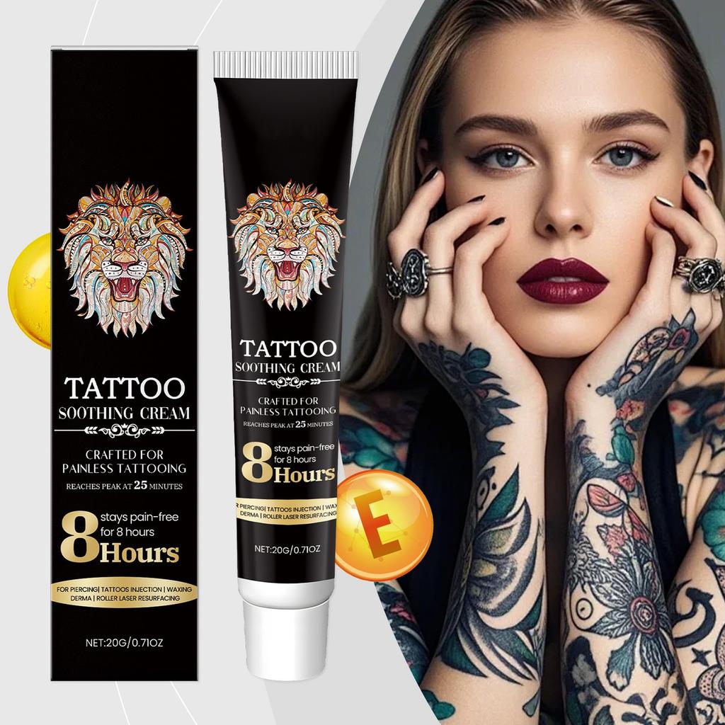 Tattoos Linderung Behandlungen Cremes Beruhigend Schmerz Repariert -Entzündliche Geschädigte Haut -Verblassen