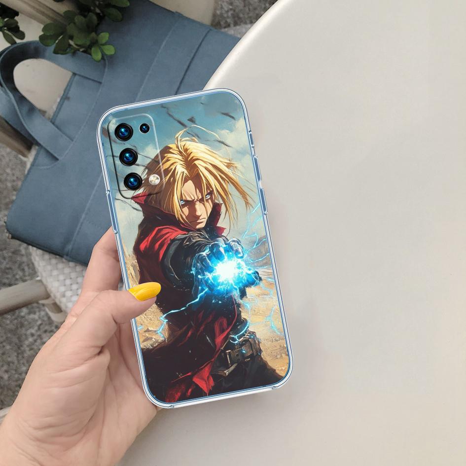 Fullmetal Alchemist Phone Case for Motorola Moto E13 E15 E20 E22 E22I E22S E30 E32 E40 E7 E7I G Plus Power Play Stylus G22 G14