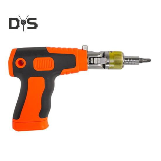 Multi-Schraubendreher-Set Ergonomisches Design Ratschenmechanismus 180-Grad Multi-Winkel Elektro-Schraubendreher mit magnetischem Bit-Set