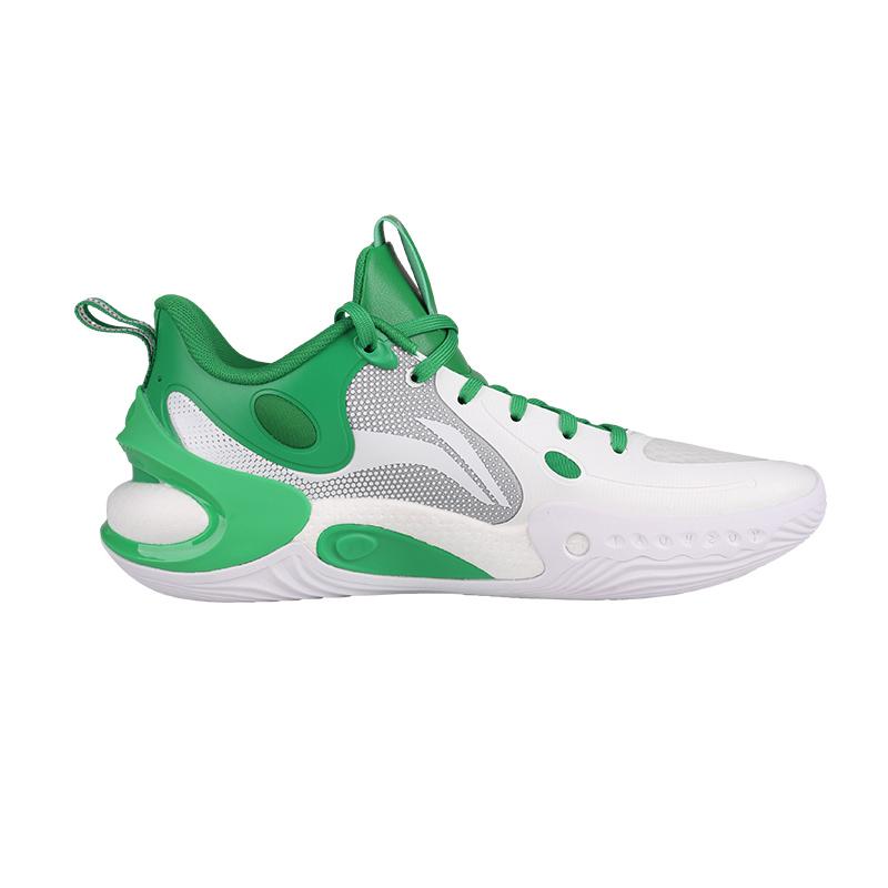 Li Ning YuShuai 17 LOW Basketball Shoes Men's Low Top Green/White/Yellow ABAT127-12
