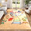 Badanamu Carpet Door Mat for Living Room or Bedroom Protective Mat Under Chair Office Decoration Christmas Gift Birthday Present