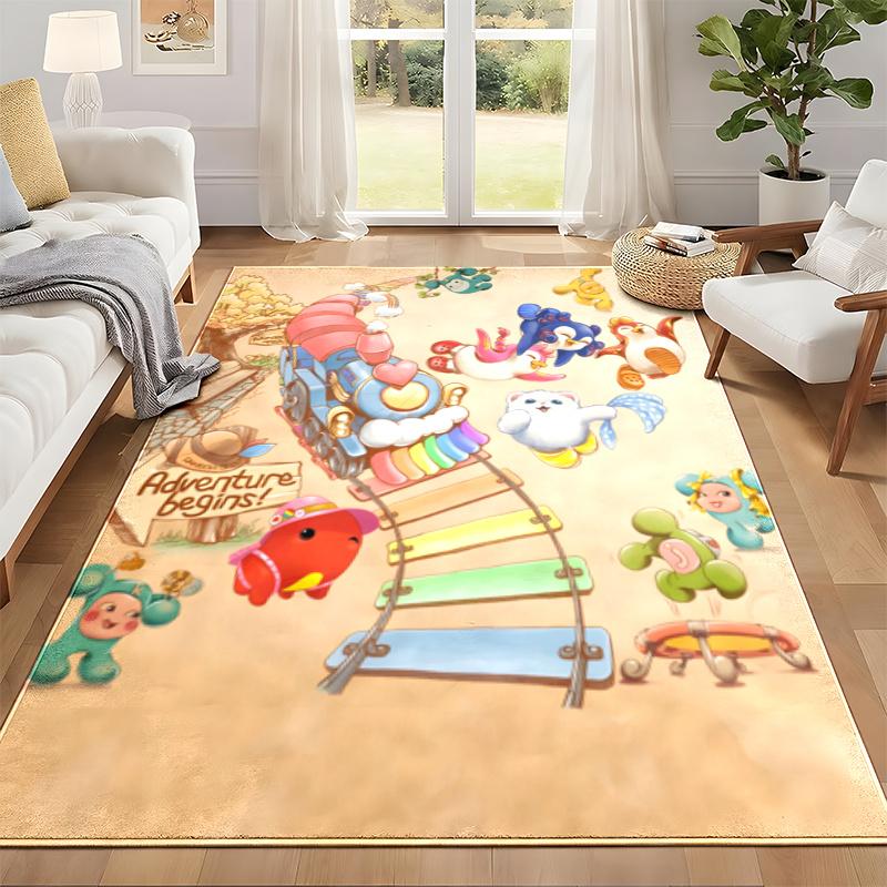 Badanamu Carpet Door Mat for Living Room or Bedroom Protective Mat Under Chair Office Decoration Christmas Gift Birthday Present