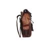 Goat Leather Bag Backpack Rucksack Vintage Genuine Laptop Brown Travel New Men's