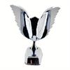 1PC 3D Legierung Adler Flügel Vorne Motorhaube Emblem Auto Styling Stand Hood Abzeichen Aufkleber Motorrad Roller Schlamm Schutz ornament Aufkleber