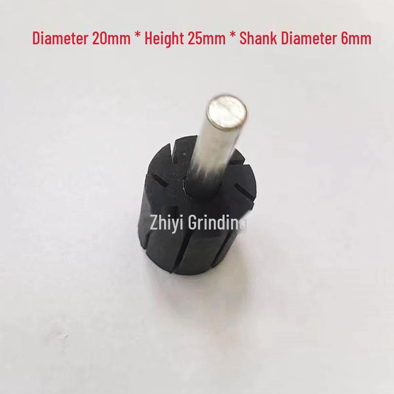Rubber Handle Engraving Machine: Sandpaper Disc & Sand Drum Polishing Set