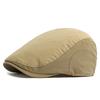 Spring Summer Thin Men's Forward Cap Quick-Drying Breathable Striped Newsboy Cap Retro Beret