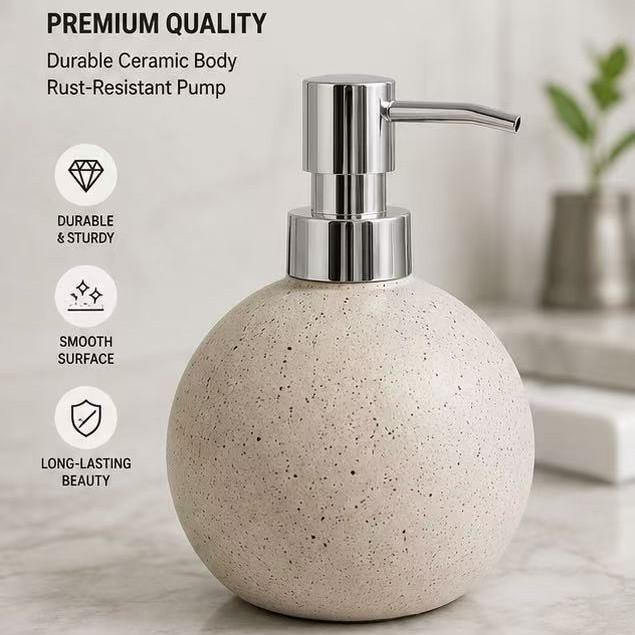Soap dispenser ceramic press bottle hand sanitizer bottle shampoo shower gel bathroom accessories shampoo dispenser