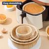 10Pcs/set High Temperature Resistance Disposable Cake Molds Oil Proof Air Fryers Liner Paper Molds