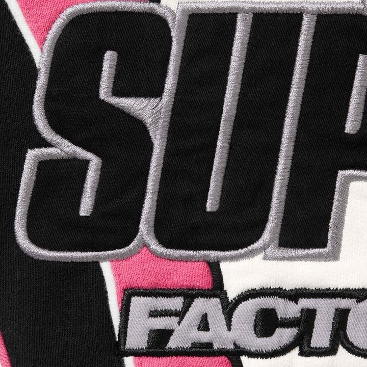 Supreme Fox Racing Zip Up Hooded Sweatshirt White
