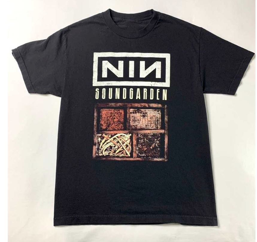 Nine Inch Nails Soundgarden 2014 Tour T-shirt Cotton For men Women S-5XL XXXXL