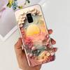 Schöne Hülle mit Aufdruck für Samsung Galaxy A8 (2018) / A8+ (2018) Weiche Silikon-TPU-Rückabdeckung für Samsung A8 A 8 Plus Handyhüllen