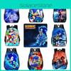 New Cartoon Anime Sonic School Backpack For Primary And Middle School Students