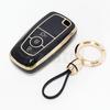 3 Buttons Tpu Car Key Shell Fob Cover For Ford Escape Fusion Bronco Sport F-150 Raptor Explorer Edge Lincoln Corsair Nautilus