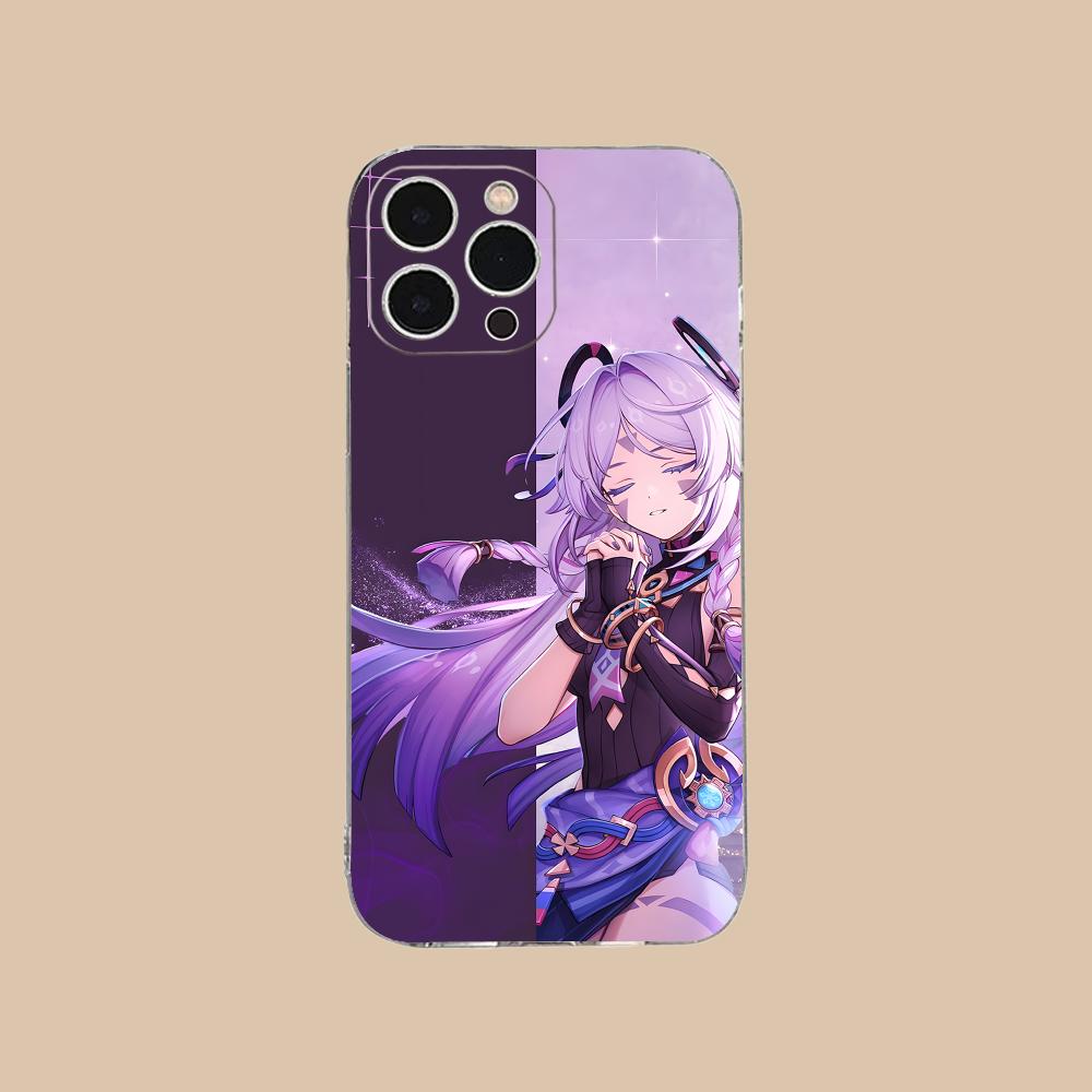 

Genshin Impact Citlali Phone Case for iPhone 16 15 14 13 12 11 X XR XS 8 6 Pro Max Plus Mini Clear Colour Printing Pretty Luxury iPhone 7 Plus