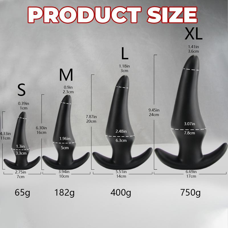 4 Sizes Big Butt Plug Dildo Anal Sex Toys For Woman Beginner Small Anal Plug Men Gay Lesbian Penetration Anal Vaginal Dilator