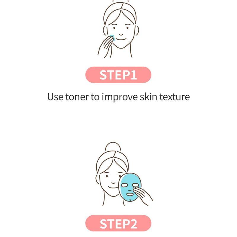 esfolio - Hyaluronic Acid With Peach Essence Mask Sheet Set