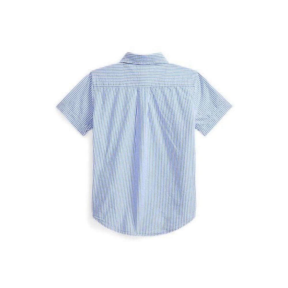Polo Ralph Lauren Boys 2 7 Years Stripe Cotton Seersucker Shirt