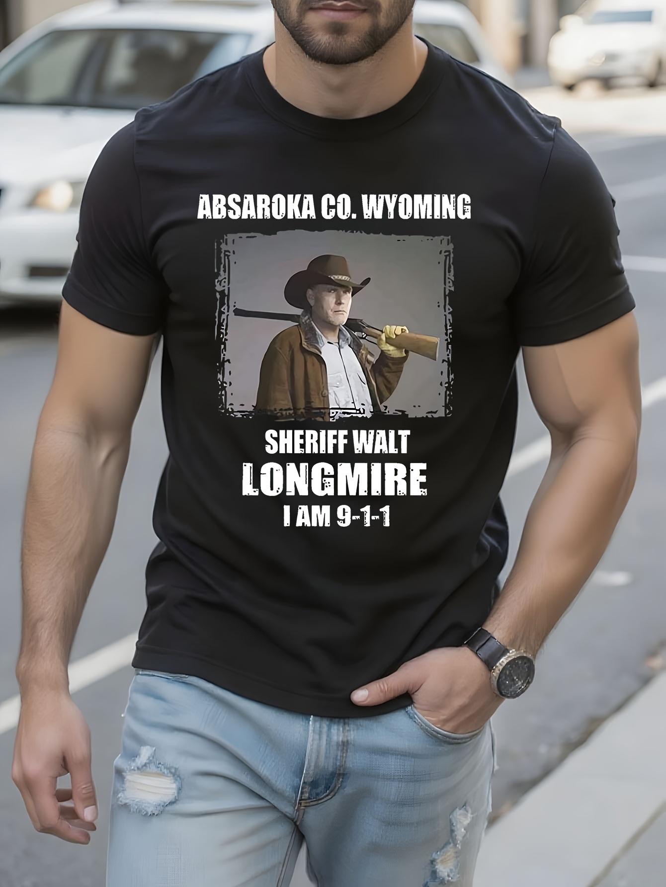 Absaroka Co. Wyoming Sheriff Walt Longmire Graphic Tshirt... XXXL