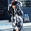 Autumn Winter Imitation Fur Stuffed Coat Trendy Men's Shortfleece-lined Windbreaker Outwear Men