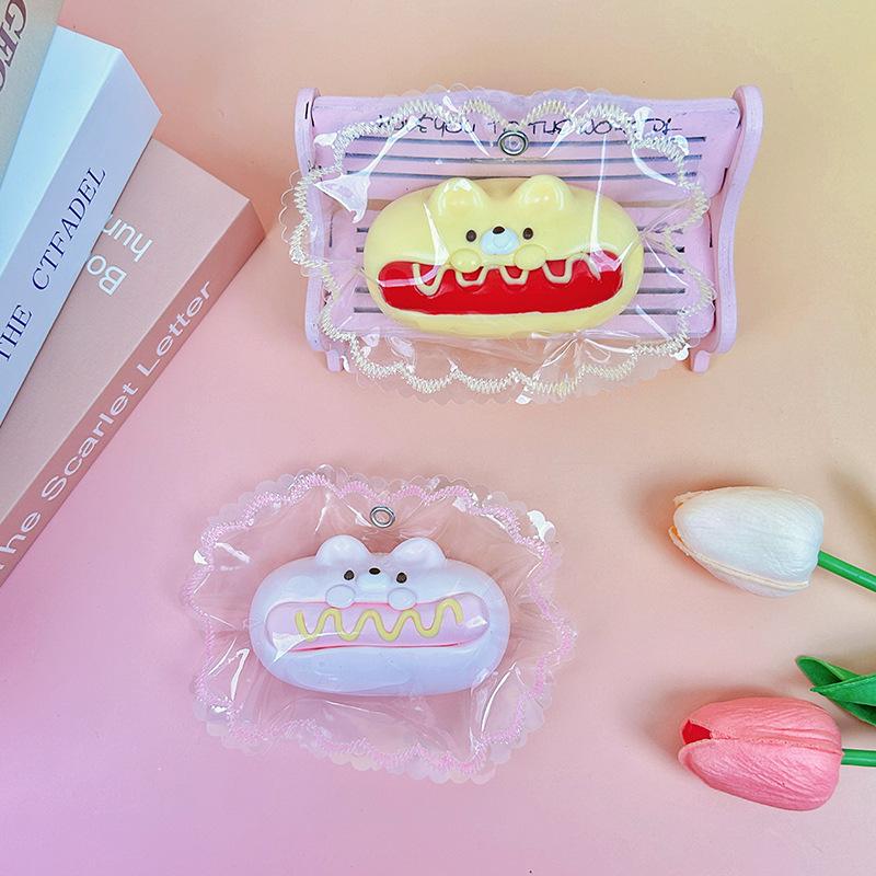 Handmade Silicone Little Bear Squeeze Toy for Stress Relief