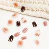 Wear Nail Art Patch Strong Tea Coffee Nail Patch White Fake Nail Art Wear Nail Nails