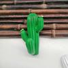Heavy Duty Sticky Hangers Cute Cactus Adhesive Hook, Nail-Free Resin Strong Load-Bearing Hanger, Multi Purpose Wall Mount Organizer for Kitchen Towels