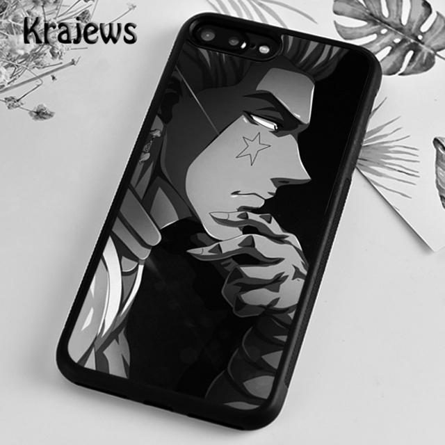 Krajews Hunter X HUNTER Hisoka Carta da Gioco Anime Custodia per Telefono Per iPhone 14 5 6s 7 8 plus 11 12 13 pro X XR XS max Galaxy S21 S22