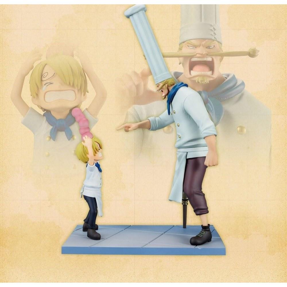 Banpresto One Piece Road to Dawn Prize D Revible Moment Sanji and Zeff