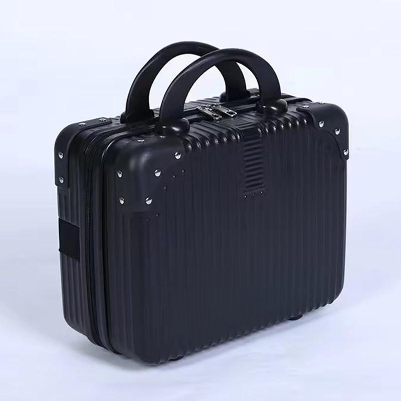 Mini Handbag 14" Makeup Case: Small Suitcase-Style Storage & Gift Box