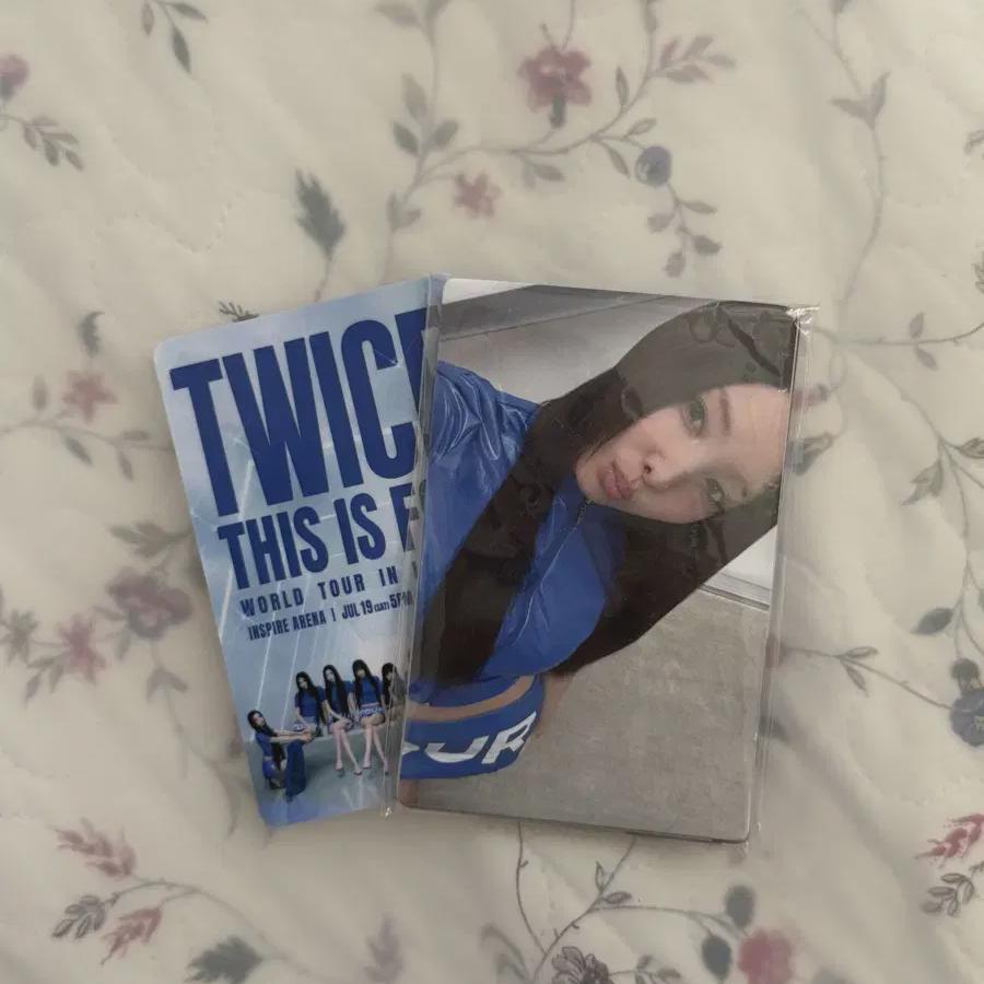 Twice Concert Admission Photocard Day1