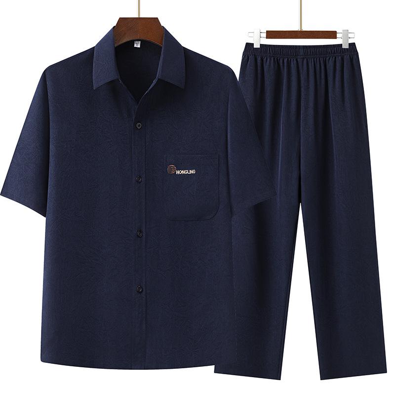 Short Sleeve Shirt Summer Casual Comfortable Versatile M