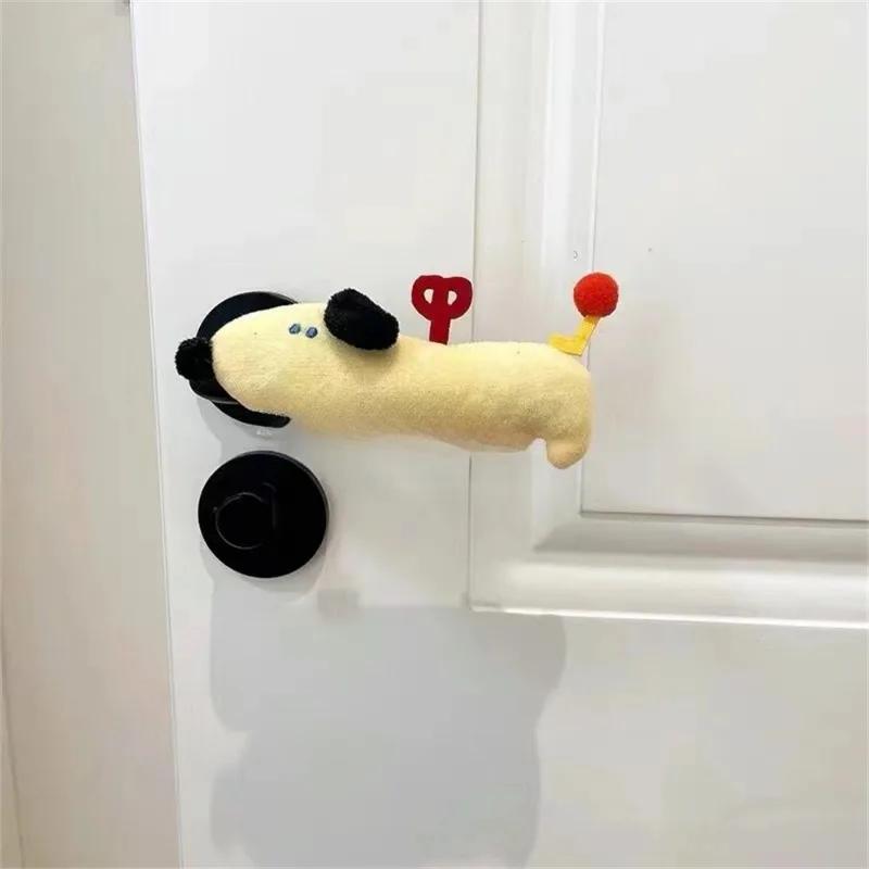 Urocze Nakładki na Klamki Psie Klamki Model Drzwi Prawy Osłona Klamki Odporna na Uderzenia i Antystatyczna Uroczy Ochraniacz na Klamkę