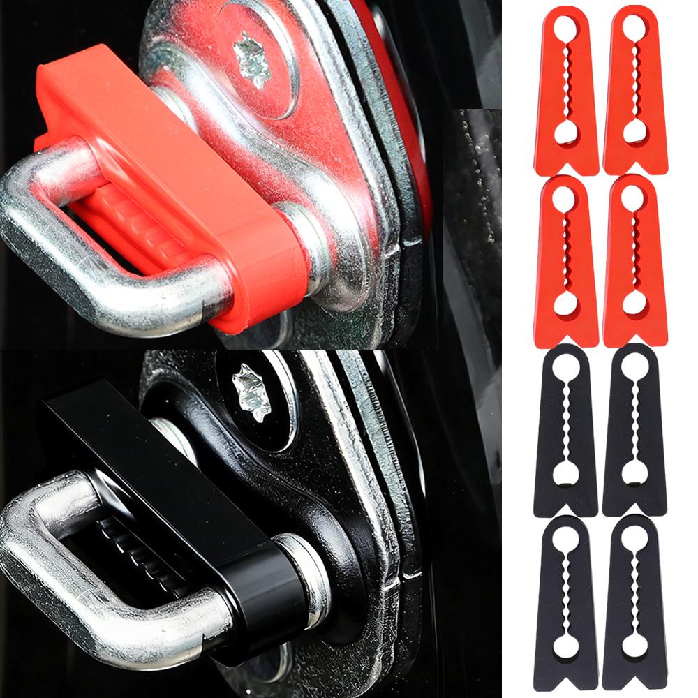 Universal Car Door Lock Damper Buffer Pad Sound Insulation Shock Absorber Silicone Gasket for Auto Interior Decor Accessories