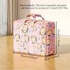 1pc Cute Pattern Storage Bag, Portable Bag with Handles, Moving Home Bedroom Clothing Storage Bag, Home Organization and Storage