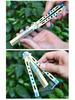 3D Butterfly Trainer Comb for Hand Practice - Unsharpened Pompadour Style CSgo Knife.