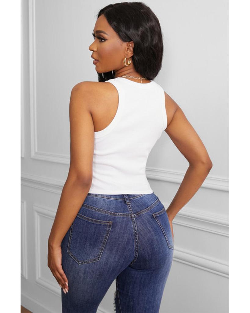 Azura Exchange Ribbed Tank Top