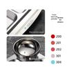 Sheng Er Dun 304 Stainless Steel Compartmented Meal Trays