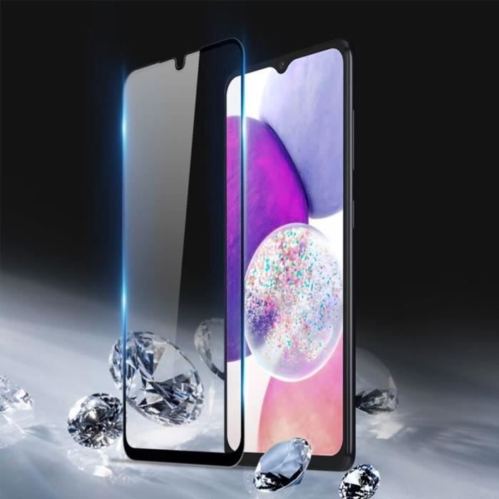 Pack-4 verre trempé intégral pour samsung galaxy a05 - protection d'écran antichoc