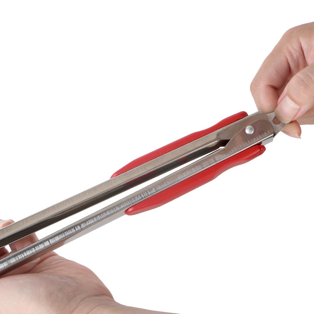 HILIFE Grill Tools Stainless Steel Kitchen Tools Cooking Tools BBQ Tongs Salad Food  Clip Barbecue