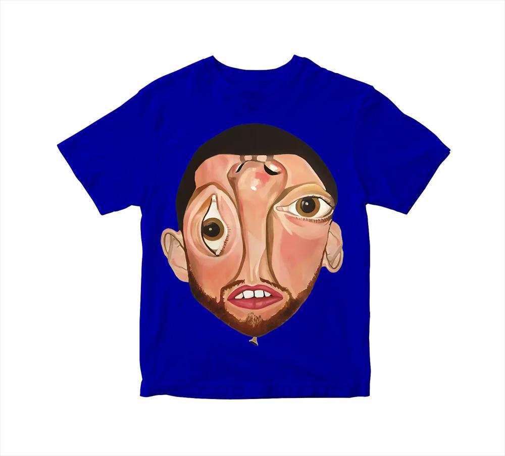 New Rapper Mac Miller Album Balloonerism Poster TShirt Streetwear Hip Hop YK Fashion Tees Unisex Women Oversized Casual Tops