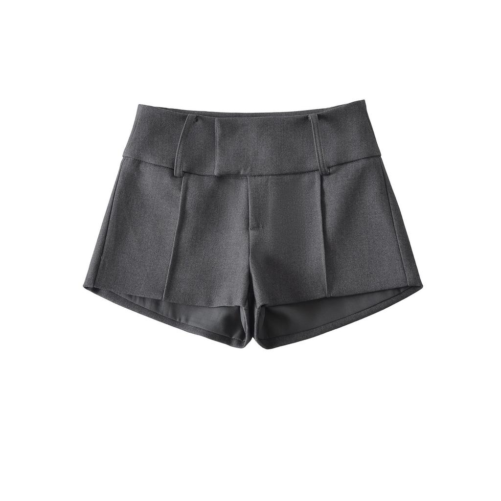 Women's 2026 High-Waisted A-Line Wide-Leg Straight Casual Shorts