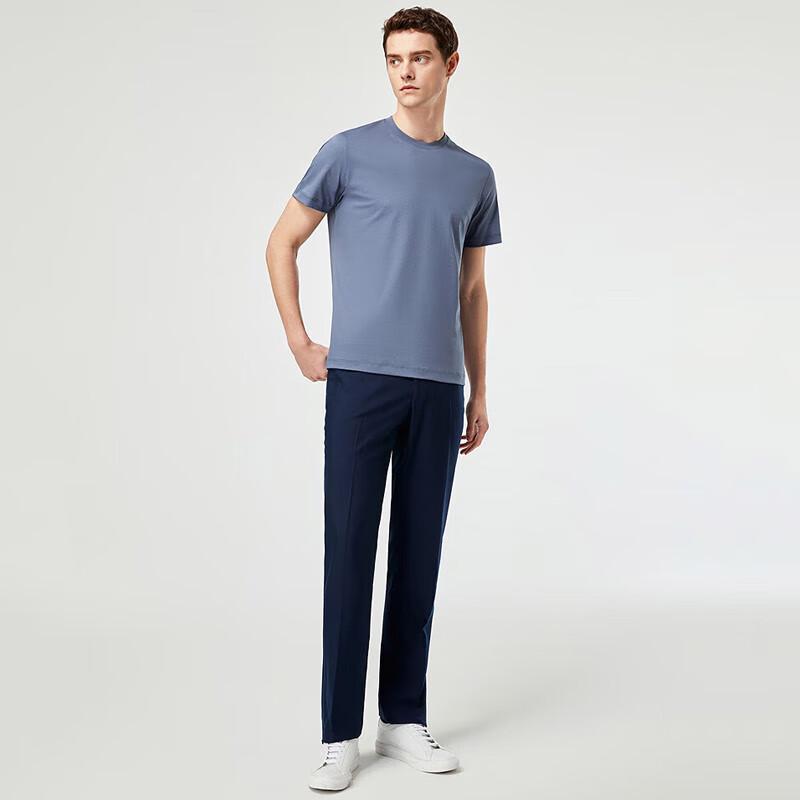 YOUNGOR Men's Breathable Short-Sleeve T-Shirt VSPC533094KYA