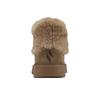 Skechers Short Snow Boots Warm Comfortable Stylish Women boots Brown 169100-CSNT