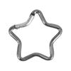 Carabiner Clip Star Shape Climbing Buckle Aluminum Alloy Heavy Duty Keyring Hook for Camping Fishing Hiking Traveling