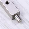 Flush Bolt Door Guard Lever Latch Lock Stainless Steel 6 Inch Pair with Screws for Secure and Double Door Installation