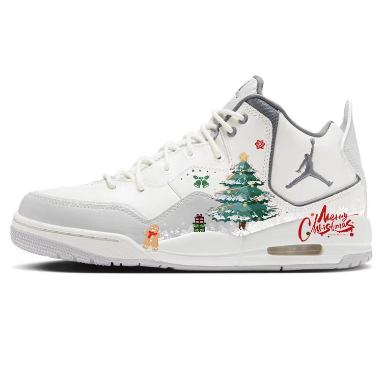 

Jordan Courtside 23 Slip Resistant, Abrasion Resistant, Lightweight Mid top Vintage Basketball Shoes Men s Gray HQ1192-101(Team56-) 44.5