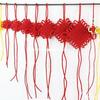 Small Unfinished Chinese Knot with Tassel and Butterfly Pendant – Handcrafted Decorative Knot