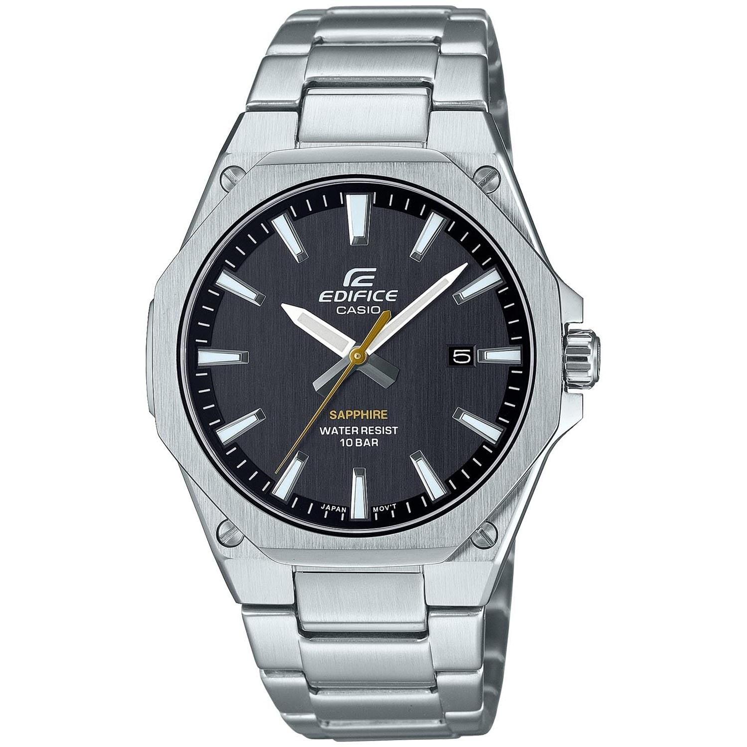 Casio wristwatch Edifice domestic genuine product sapphire glass EFR-S108DJ-1AJF mens black