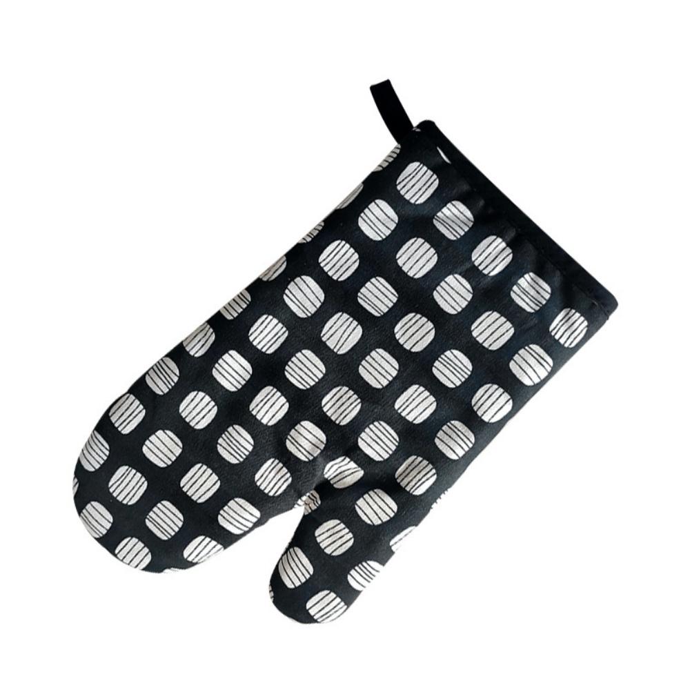 Kitchen Baking Supplies Heated Gloves Anti Temperature Thermal Insulation Oven Gloves Cute Thicken Wristband Cuisine Accessoire