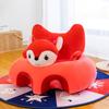Cute Baby Sofa Support Seat Cover Plush Chair Learningto Sit Feeding Chair Comfortable Toddler Nest Puff Washable Without Filler
